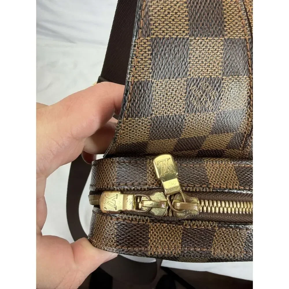 Louis Vuitton Geronimos Sling Bag Damier Ebene SPB-MS 359000